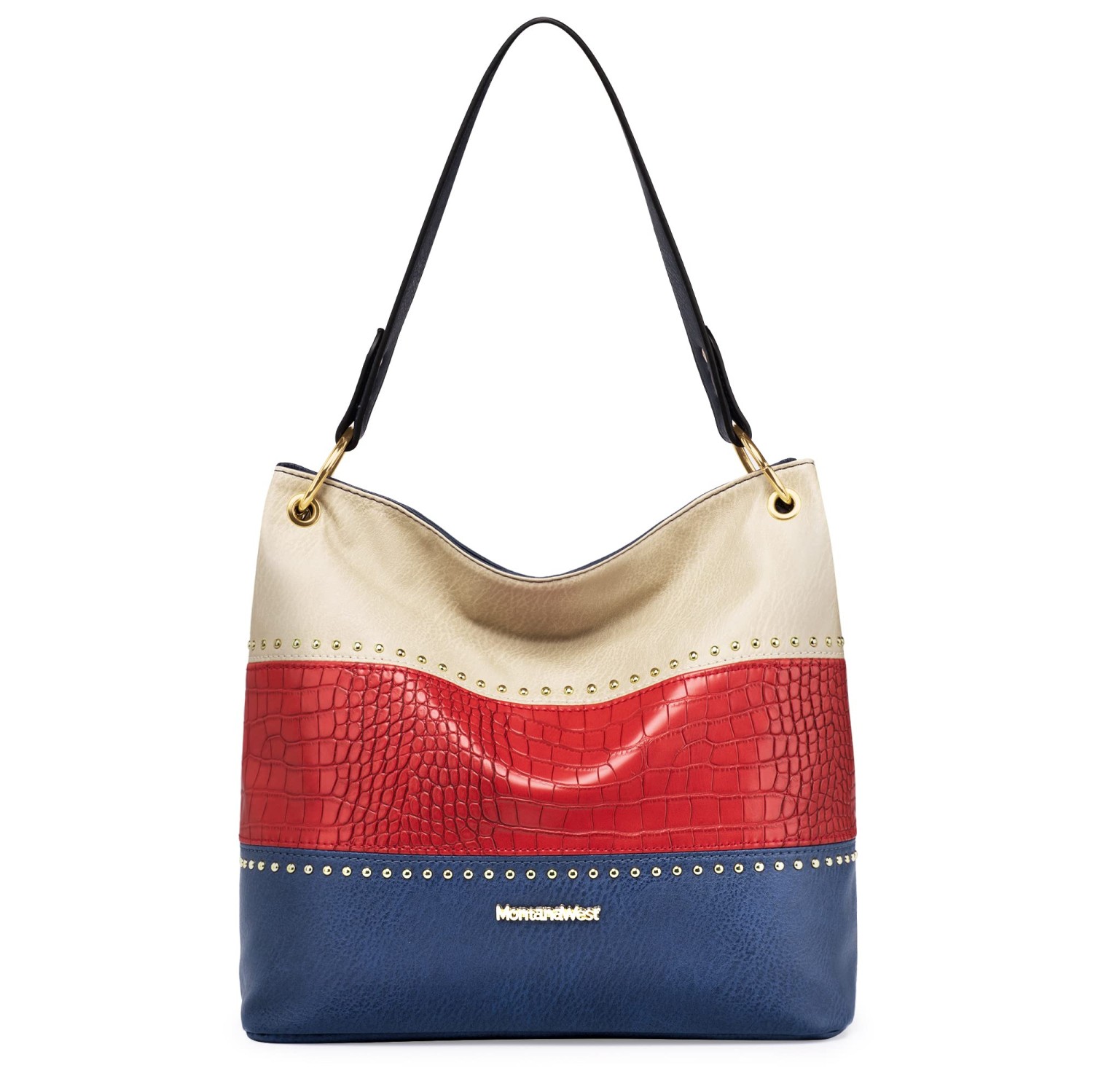 Montana West Hobo Bag Purses and Handbags for Women Top Handle Handbags with Pockets Zipper